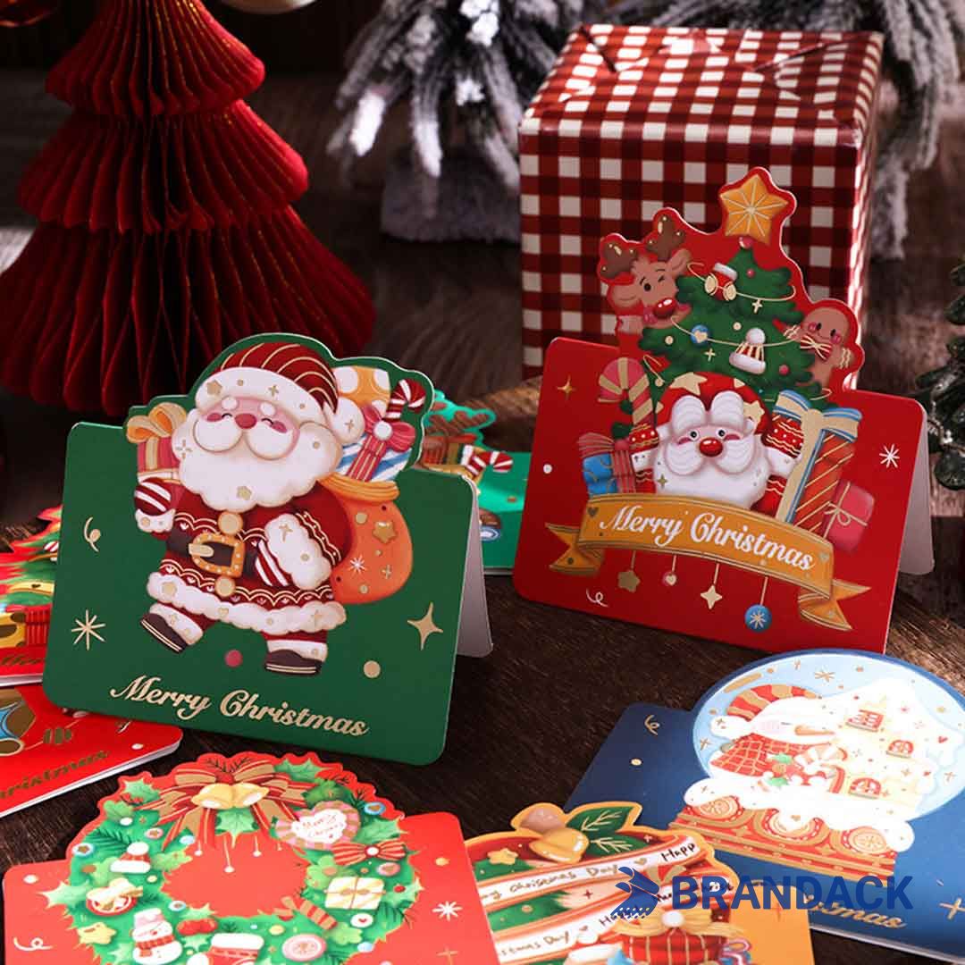 merry christmas greeting card