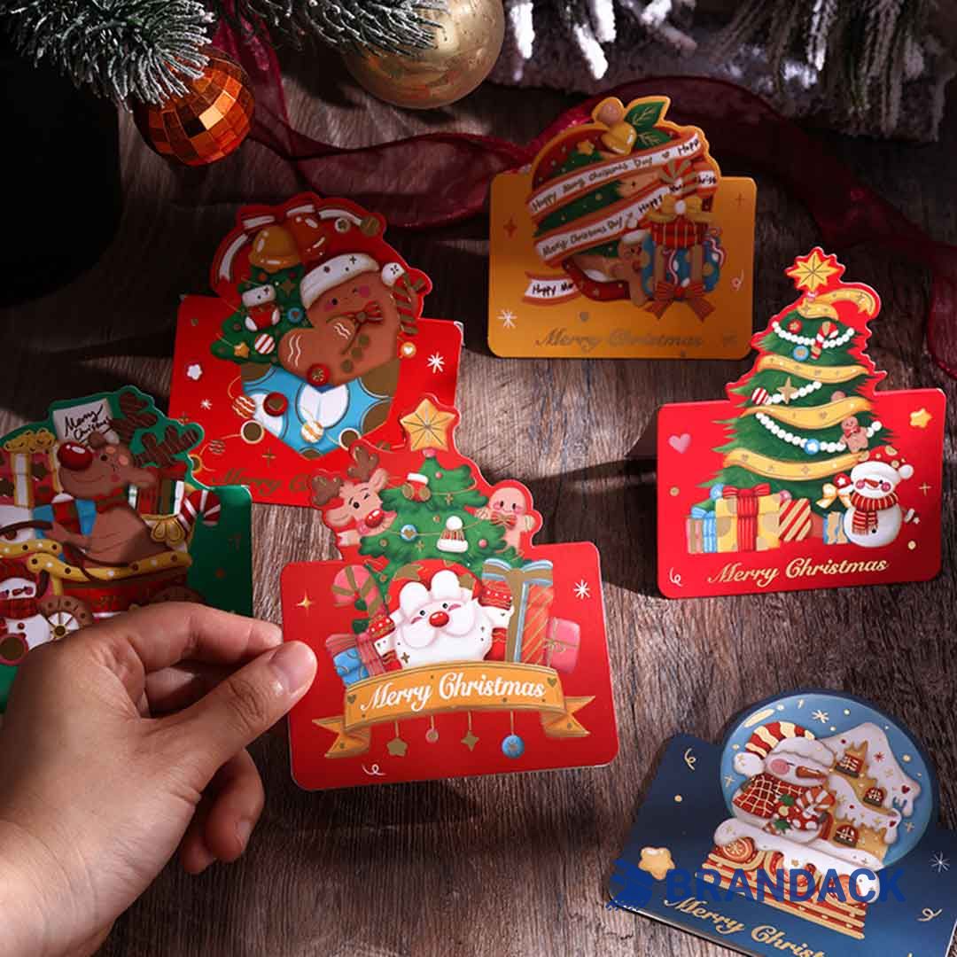 branded christmas cards