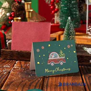 Custom Corporate Christmas Cards Printing with Design Services