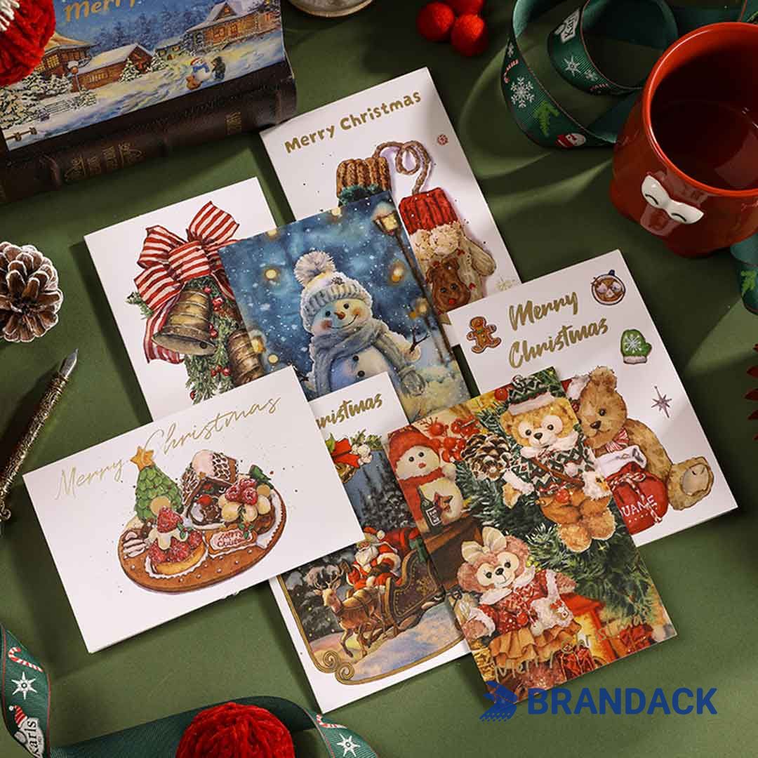 custom company christmas cards