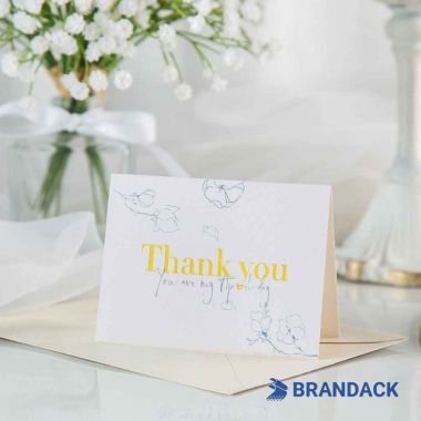 Custom Christmas Thank You Cards for Business Customers
