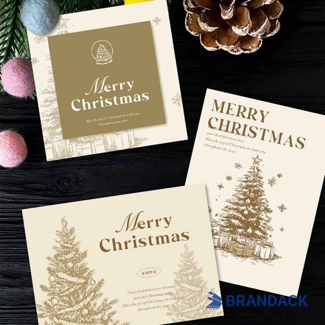 Custom Unique Christmas Cards for Business Clients