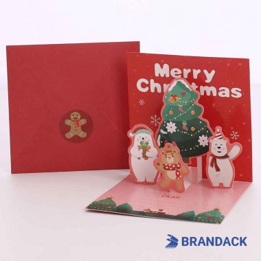 Custom Pop Up Holiday Greeting Cards - Design and Print Your Own Cards