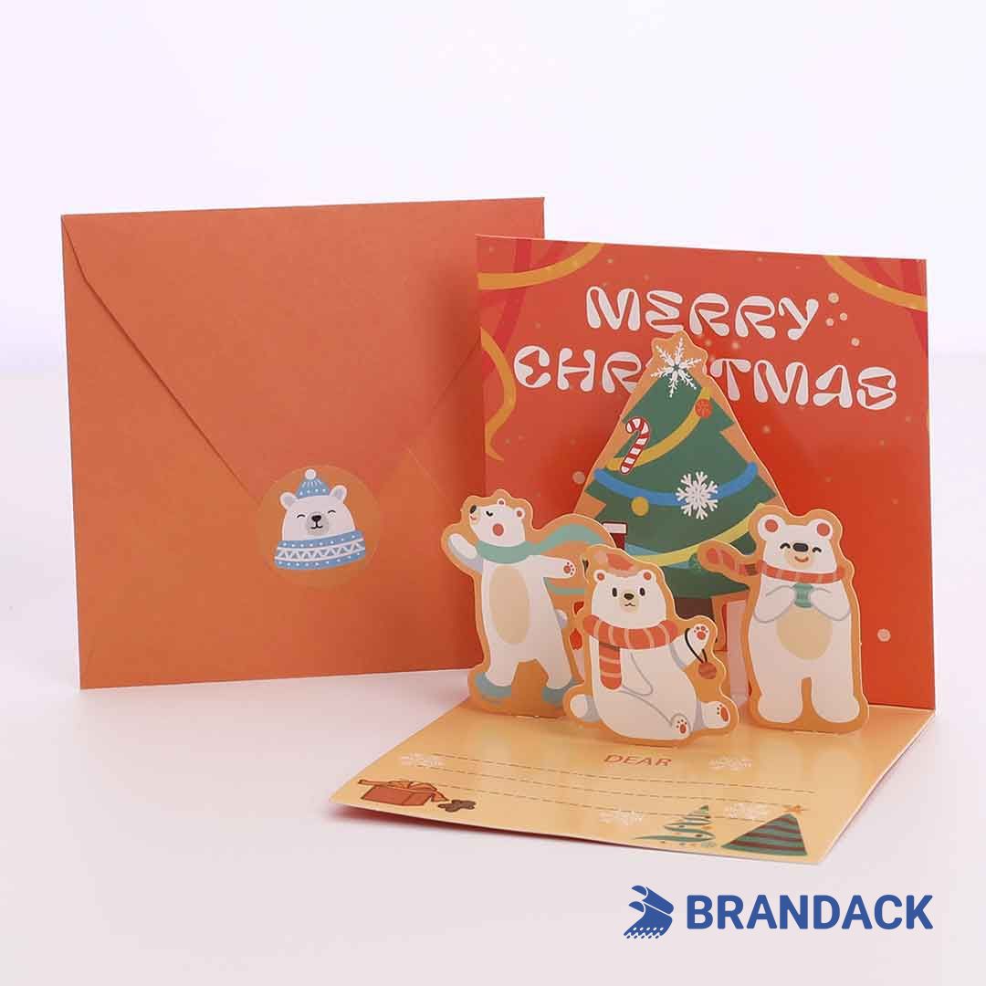 custom pop up holiday cards