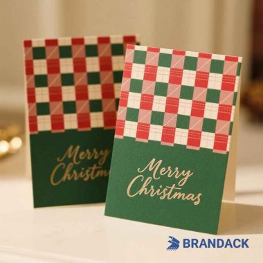Custom Company Business Christmas Cards with Logo