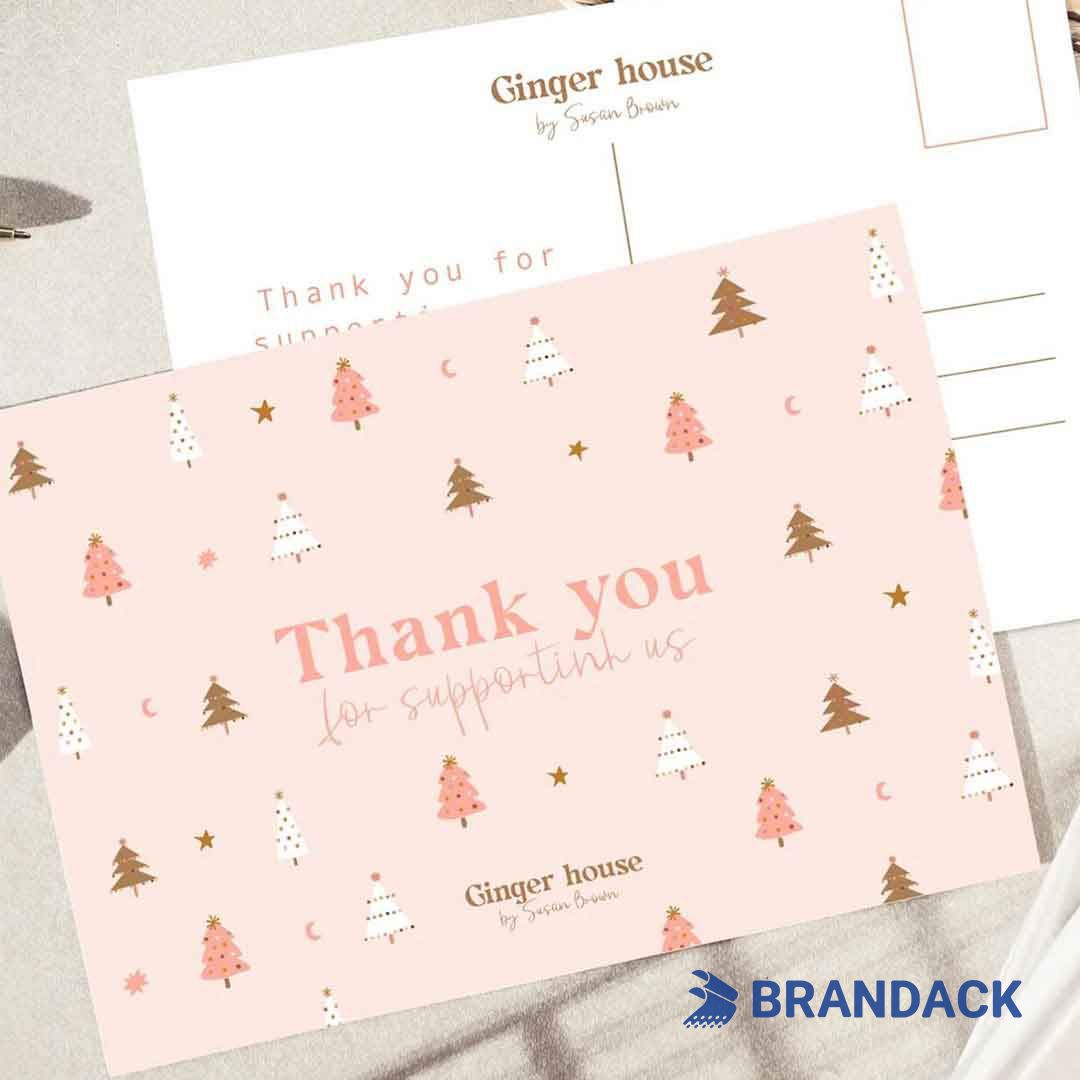 business holiday thank you cards