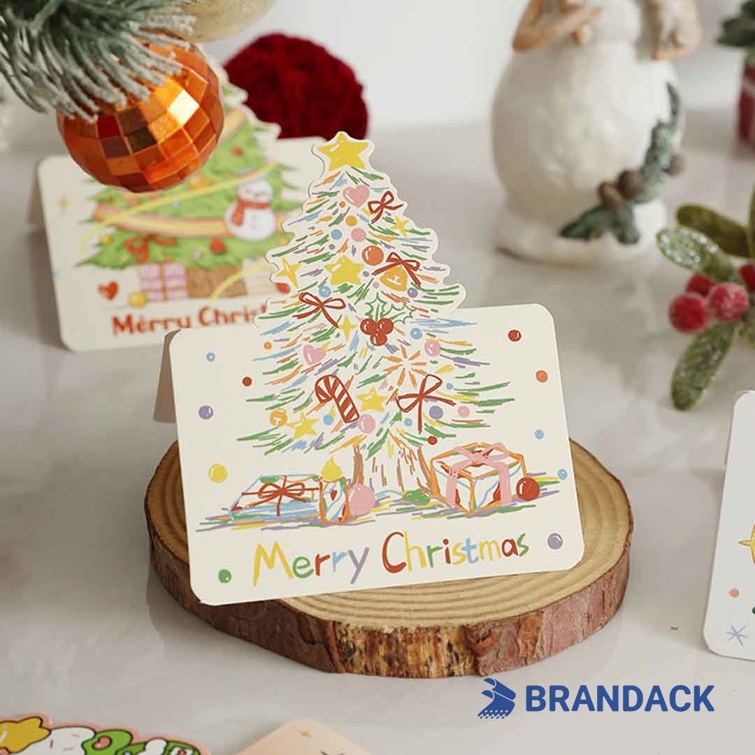 business thank you christmas cards