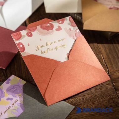 Custom Business Logo Holiday Greeting Cards with Envelopes