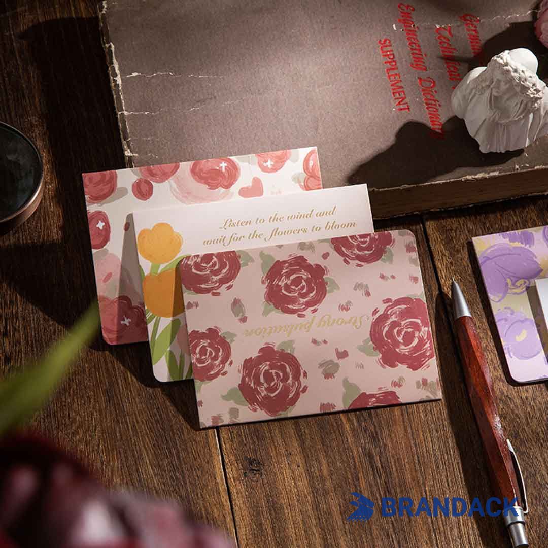 business greeting cards with logo