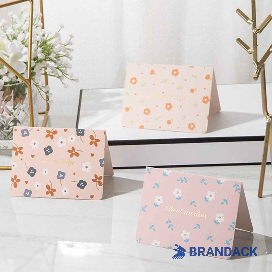 custom business christmas cards with logo