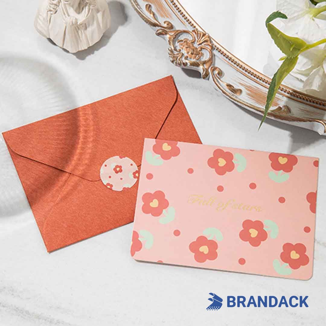 custom greeting cards and envelopes