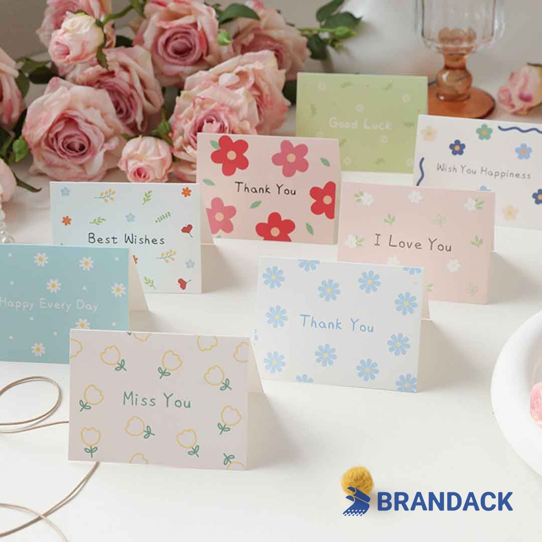 folded greeting cards