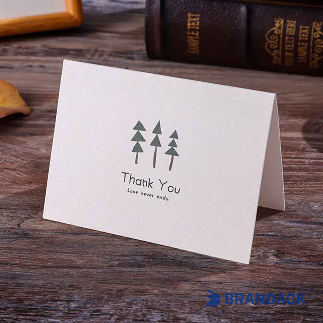 folded greeting card printing