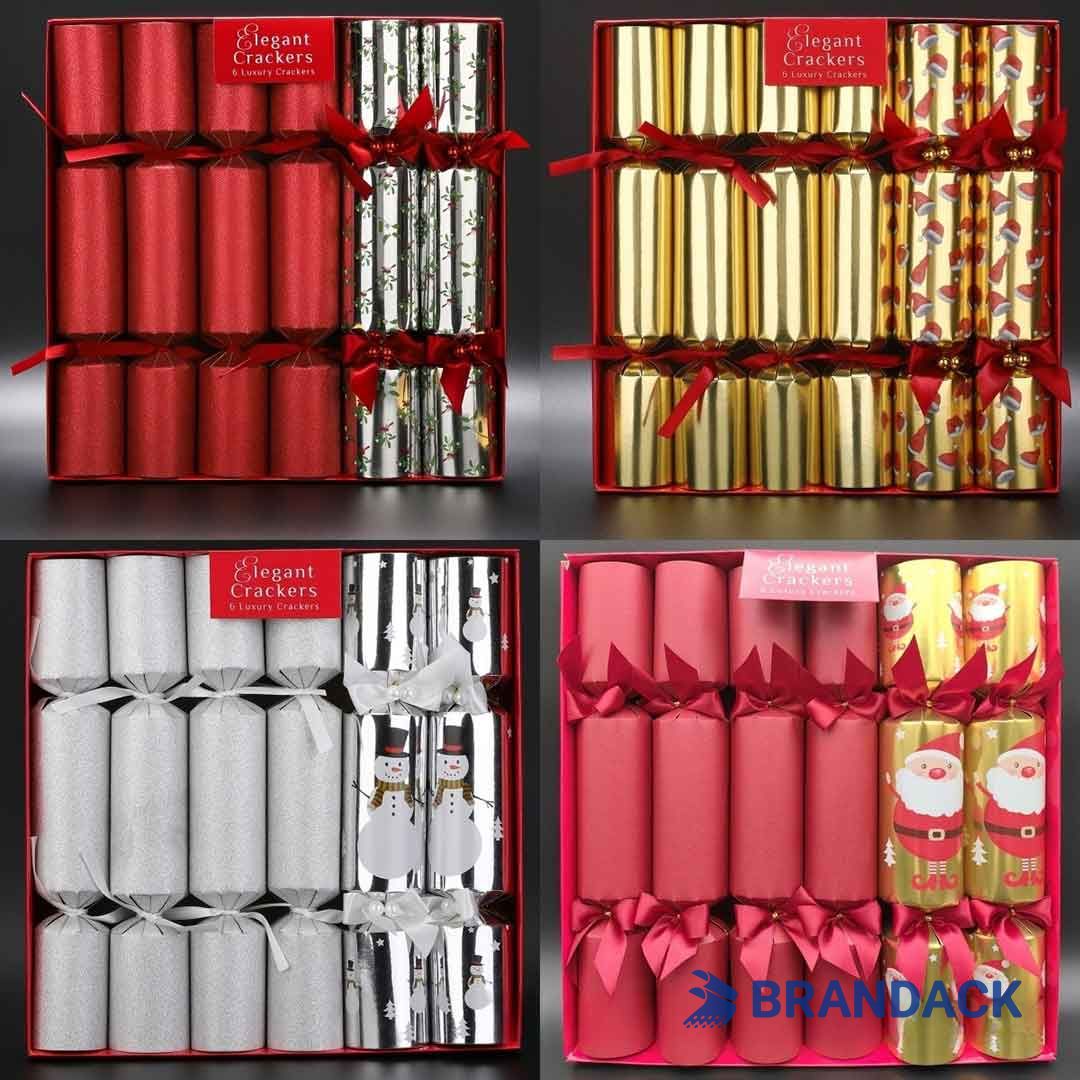 luxury personalised christmas crackers