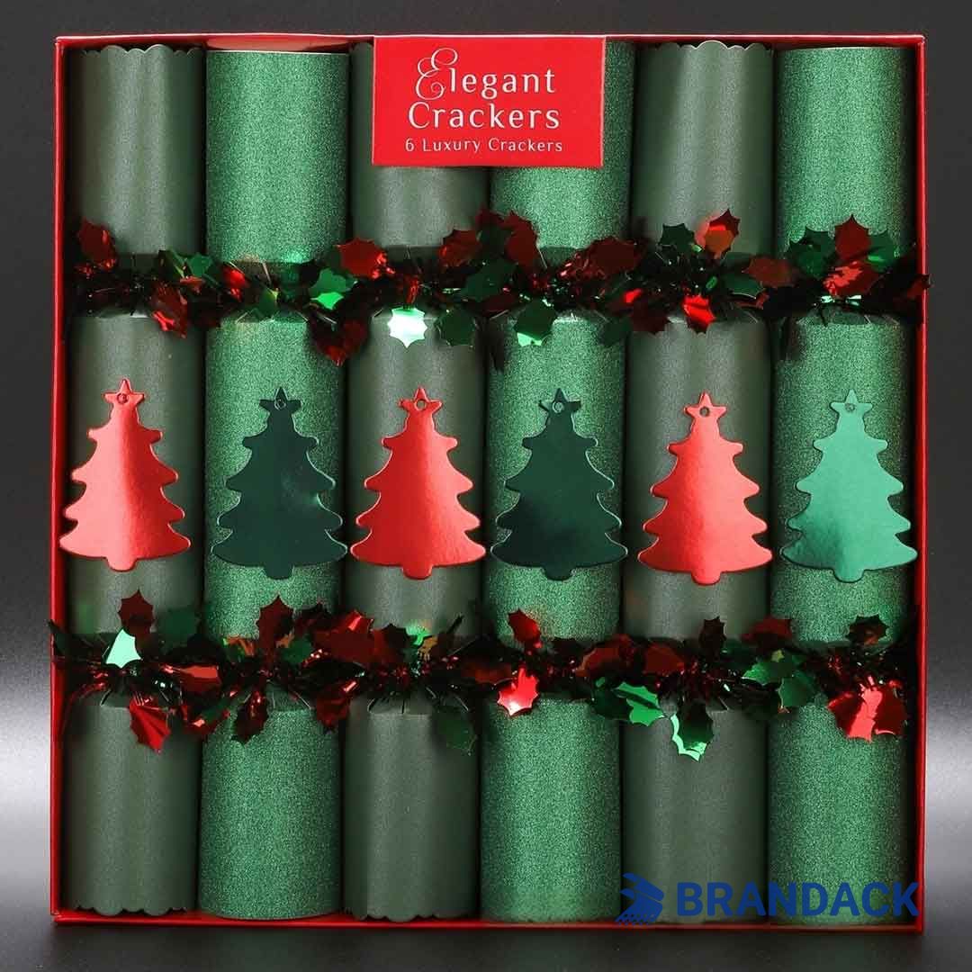 Custom Holiday Poppers Christmas Crackers with Design Service