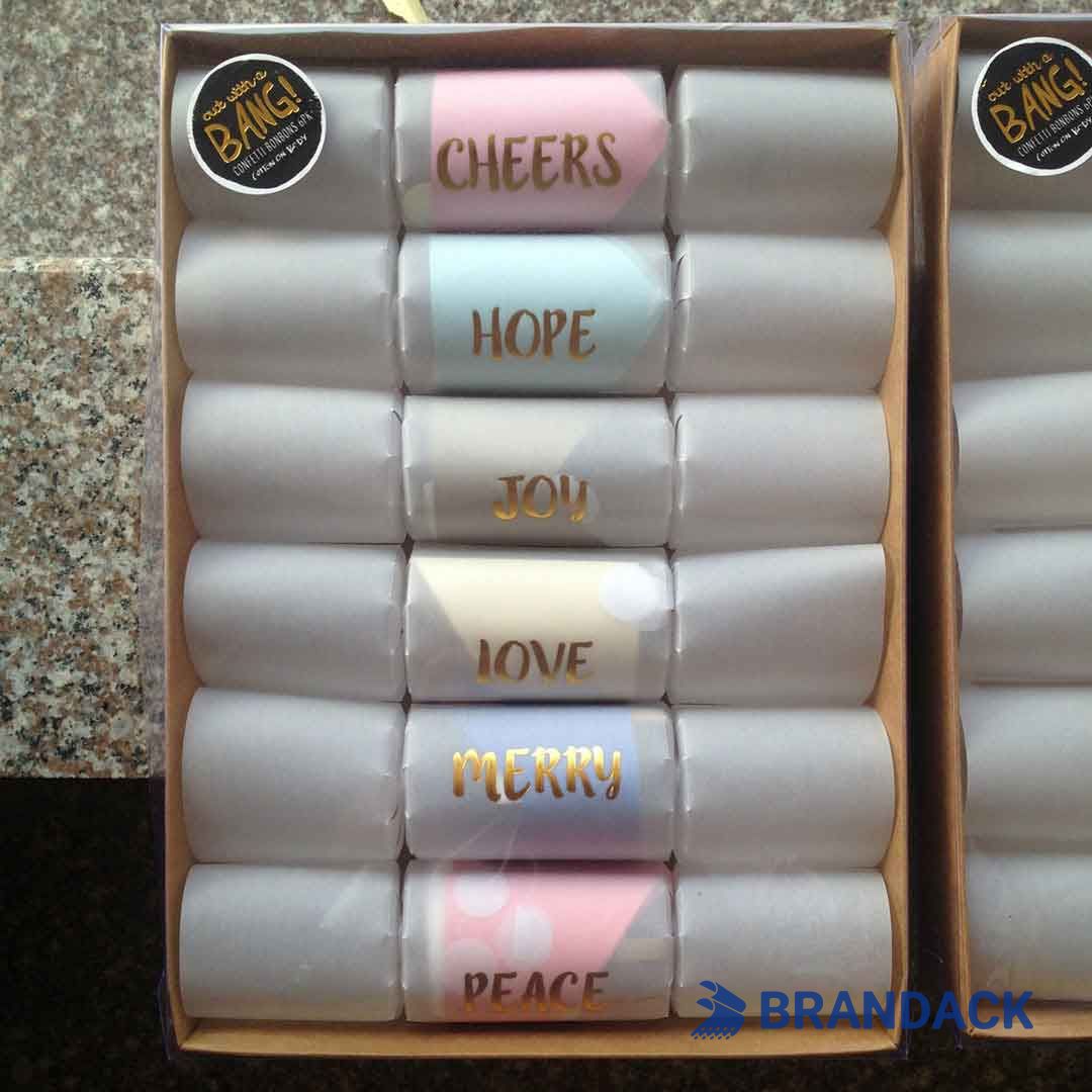 personalized christmas crackers