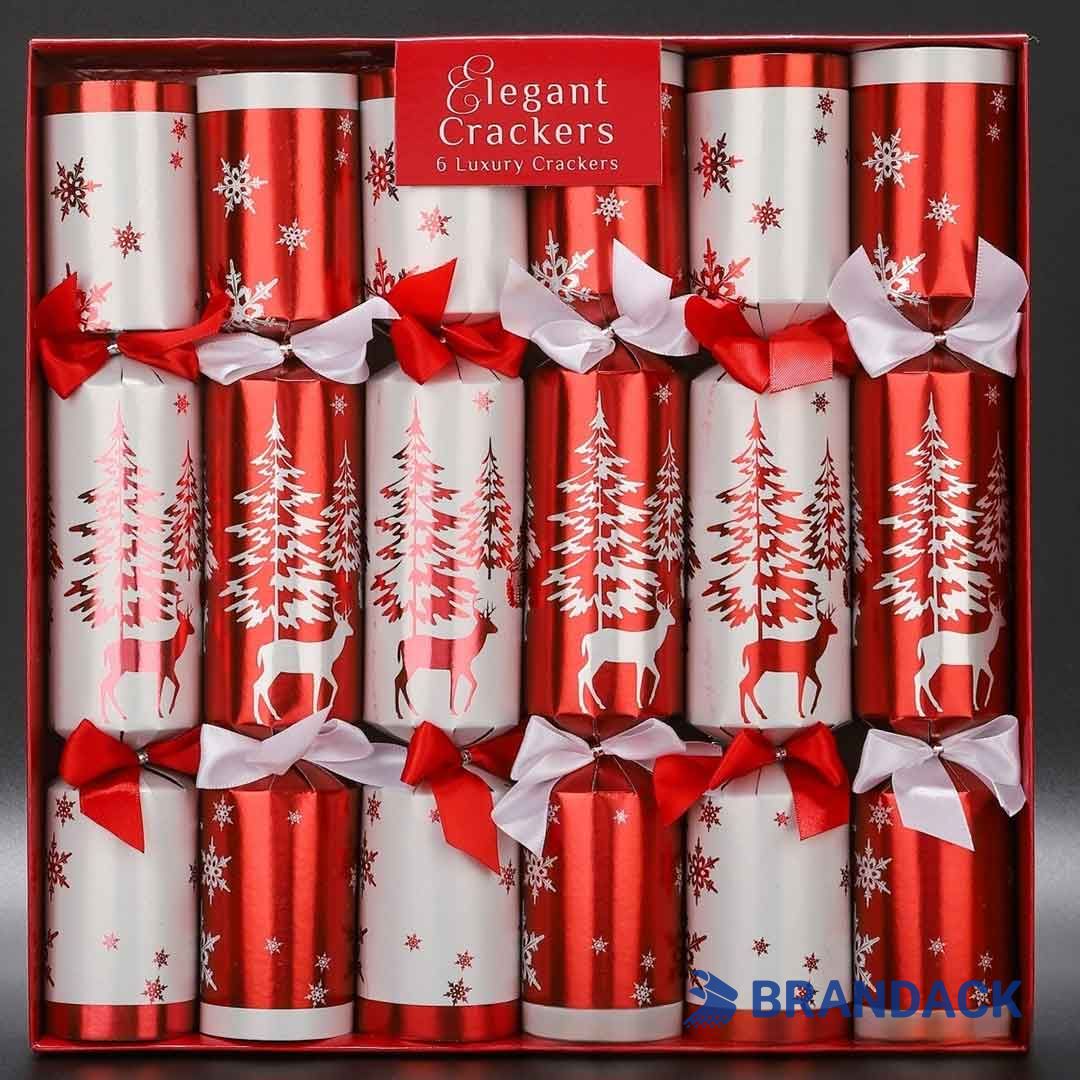 Custom Holiday Crackers for Christmas Hot Selling with Design Service