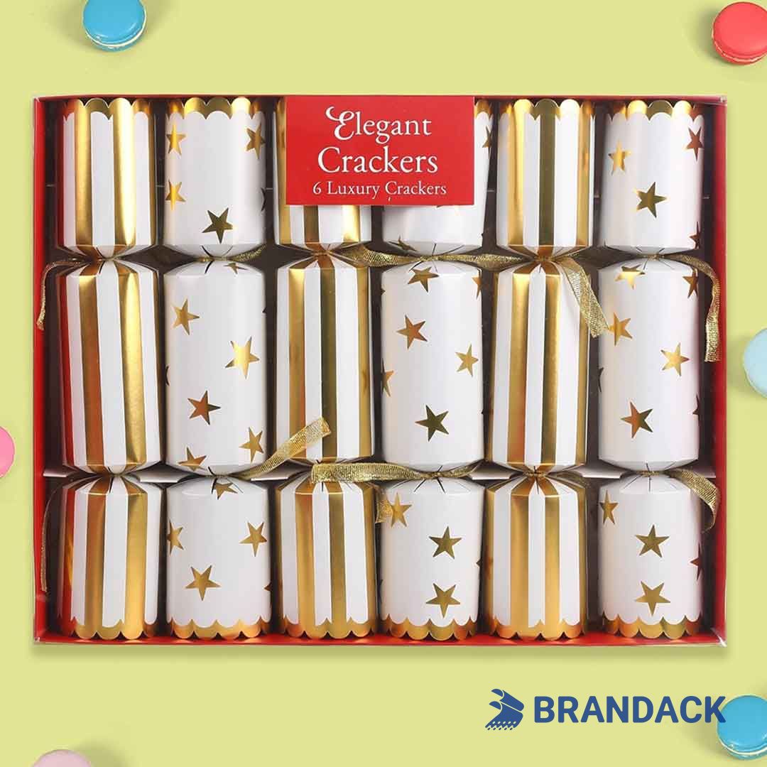 Bespoke Branded Adult Christmas Party Poppers with Snap