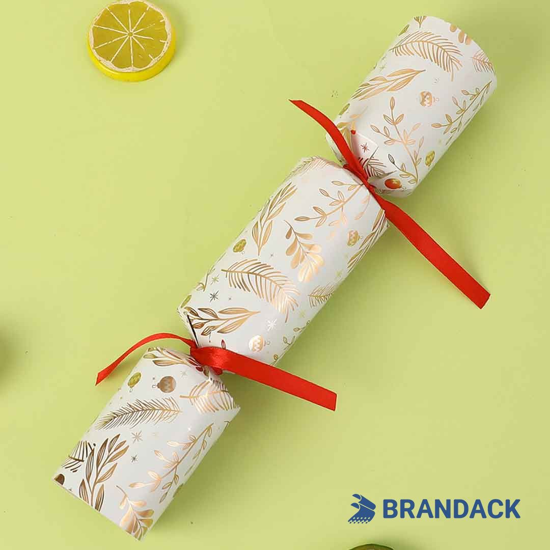 Custom Christmas Gift Poppers with Crowns and Prizes