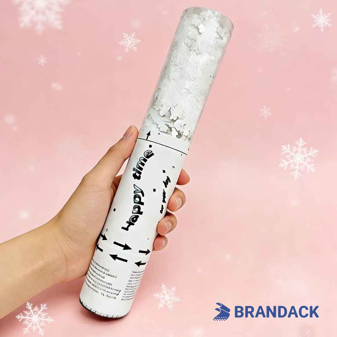 Christmas Eve Snow Popper Custom with Design Service