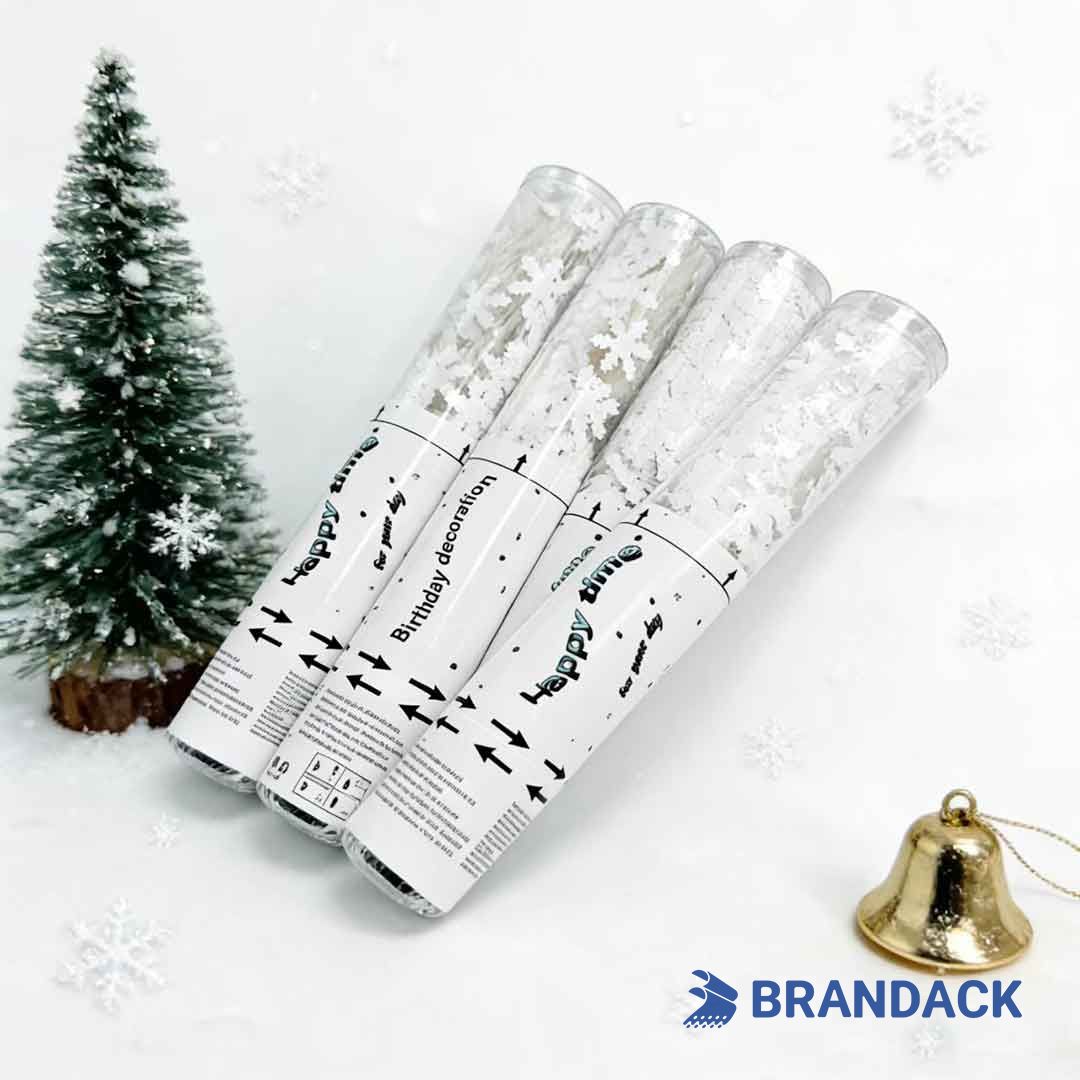 christmas snow popper