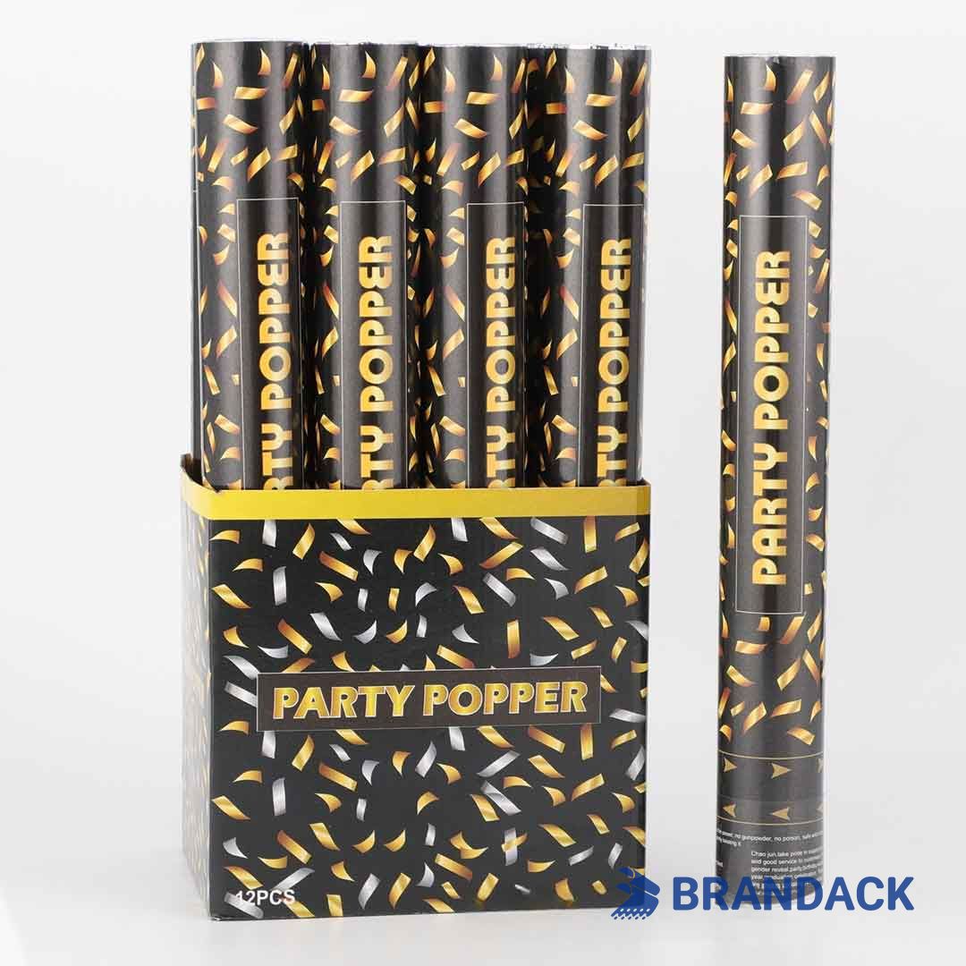 custom party poppers