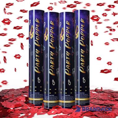 Happy New Year Party Poppers Bespoke Factory Supplier