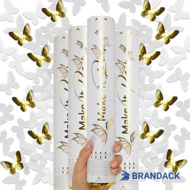 Wedding Party Streamer Poppers Custom Tailored to Brand