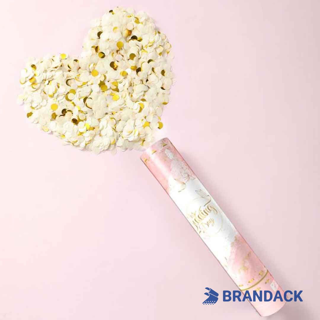 wedding streamer poppers