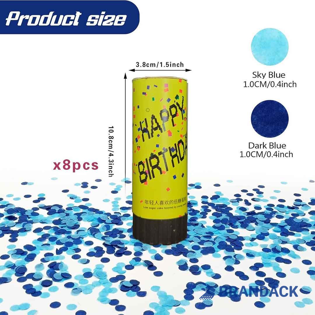 birthday party poppers