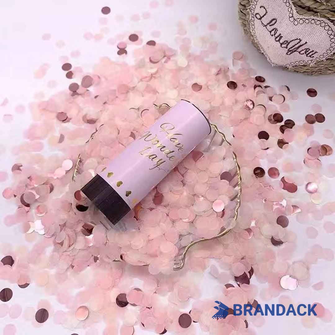 custom party poppers