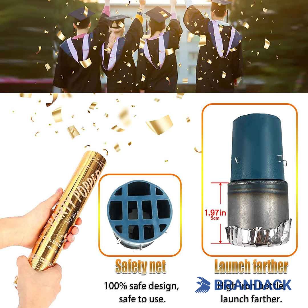 compressed air confetti cannon