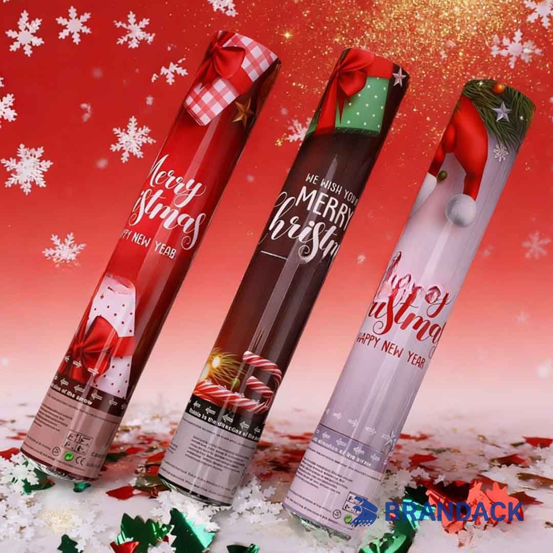 christmas holiday poppers