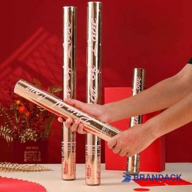 Custom Handheld Huge Confetti Cannon with Design Service