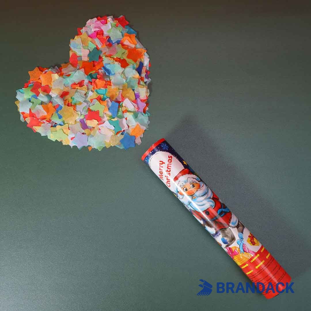 party poppers for christmas