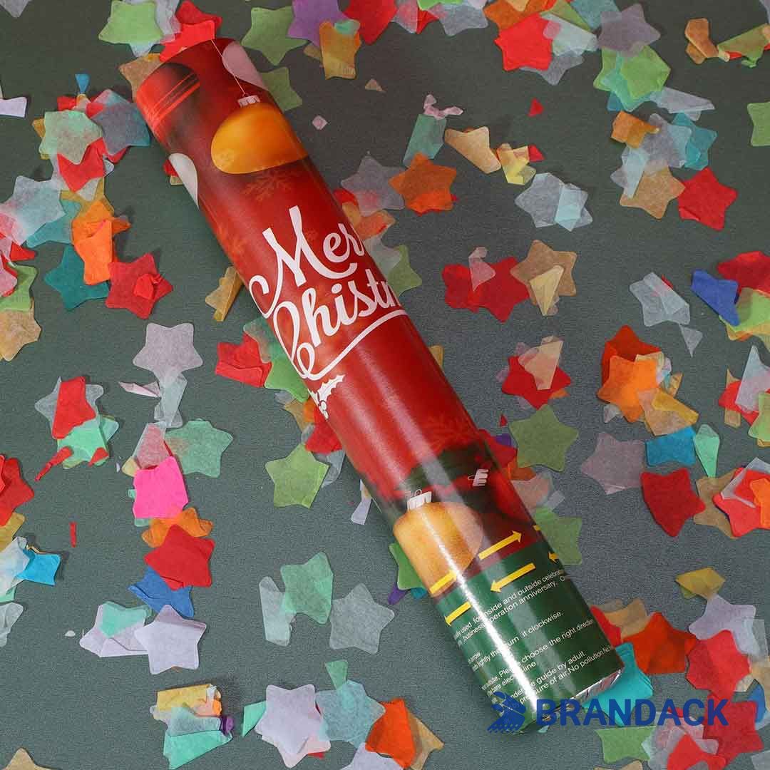 christmas eve snow popper