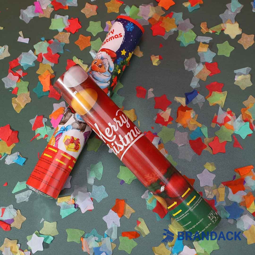 christmas snow popper