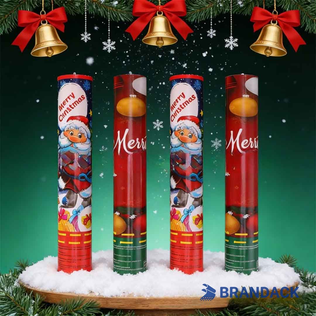 christmas confetti poppers