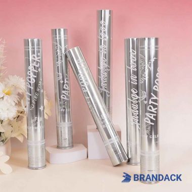 Custom Confetti Poppers Wholesale Supplies with Logo