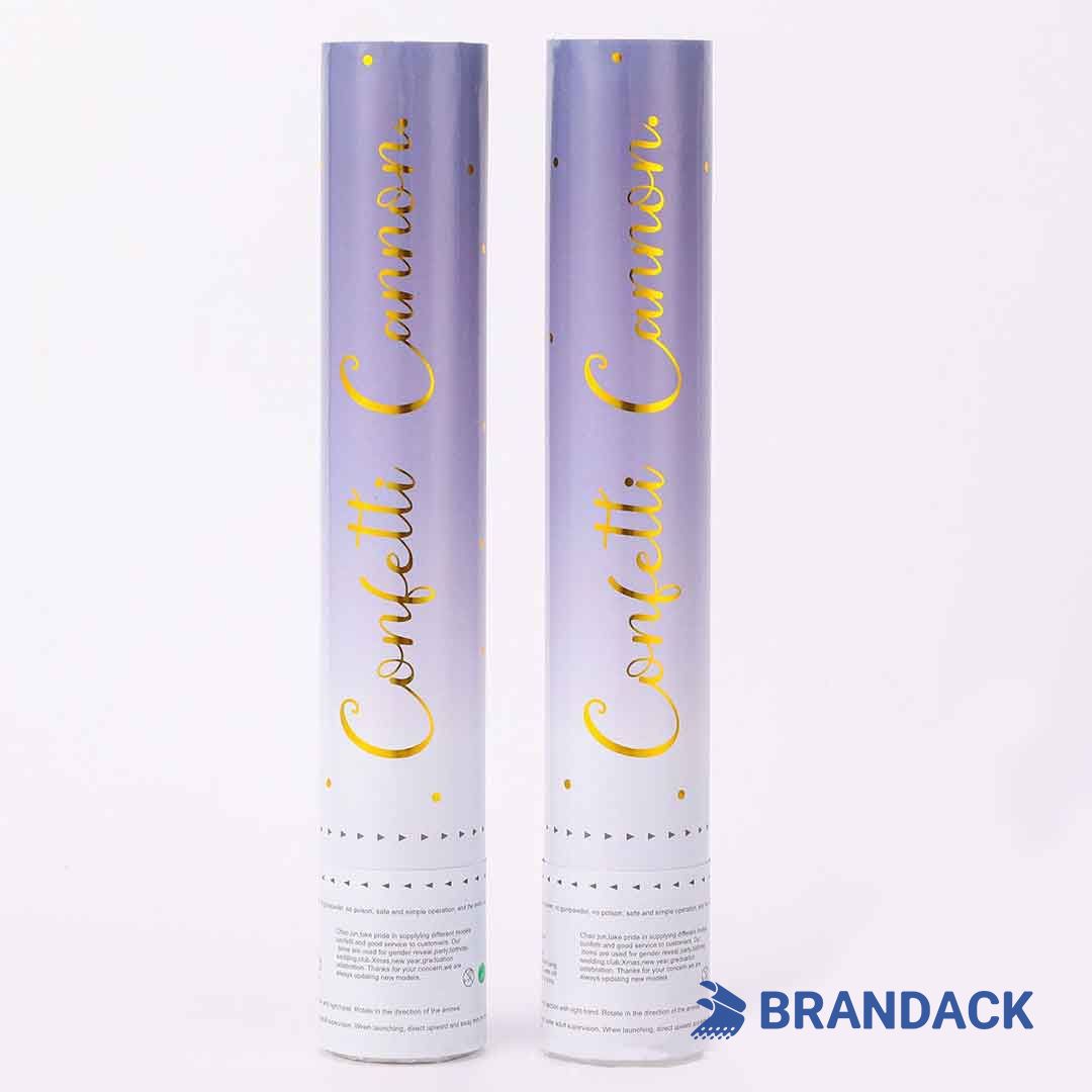 Confetti Tube Bombs Custom with Design Service