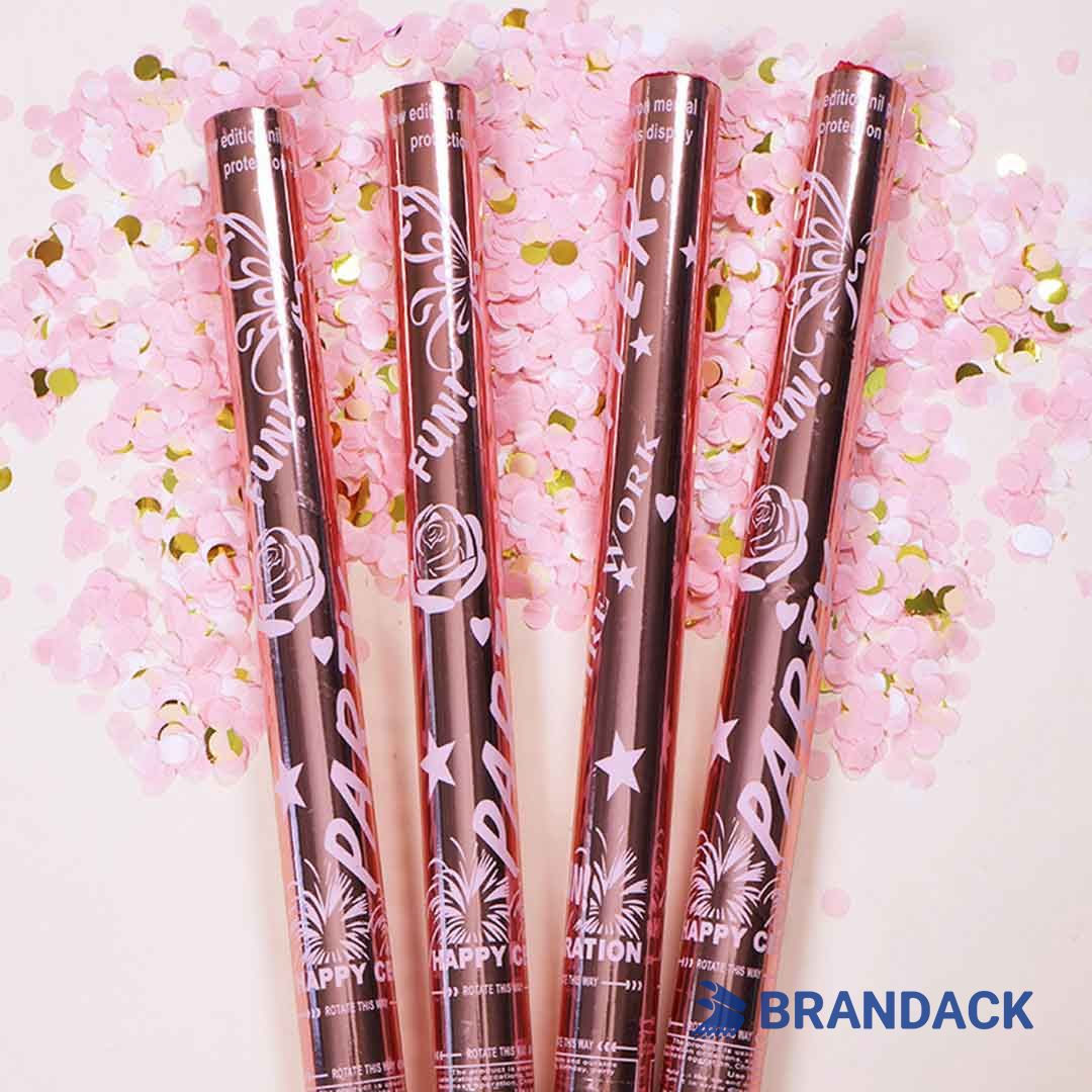 custom party poppers