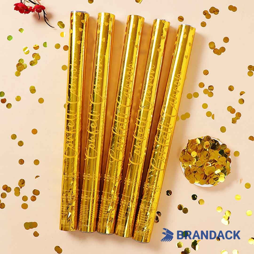 custom party poppers