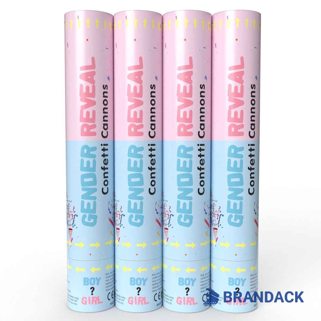 Custom Gender Reveal Confetti Cannon Bulk for Hot Selling