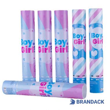 Bulk Gender Reveal Cannons Custom with Design Service