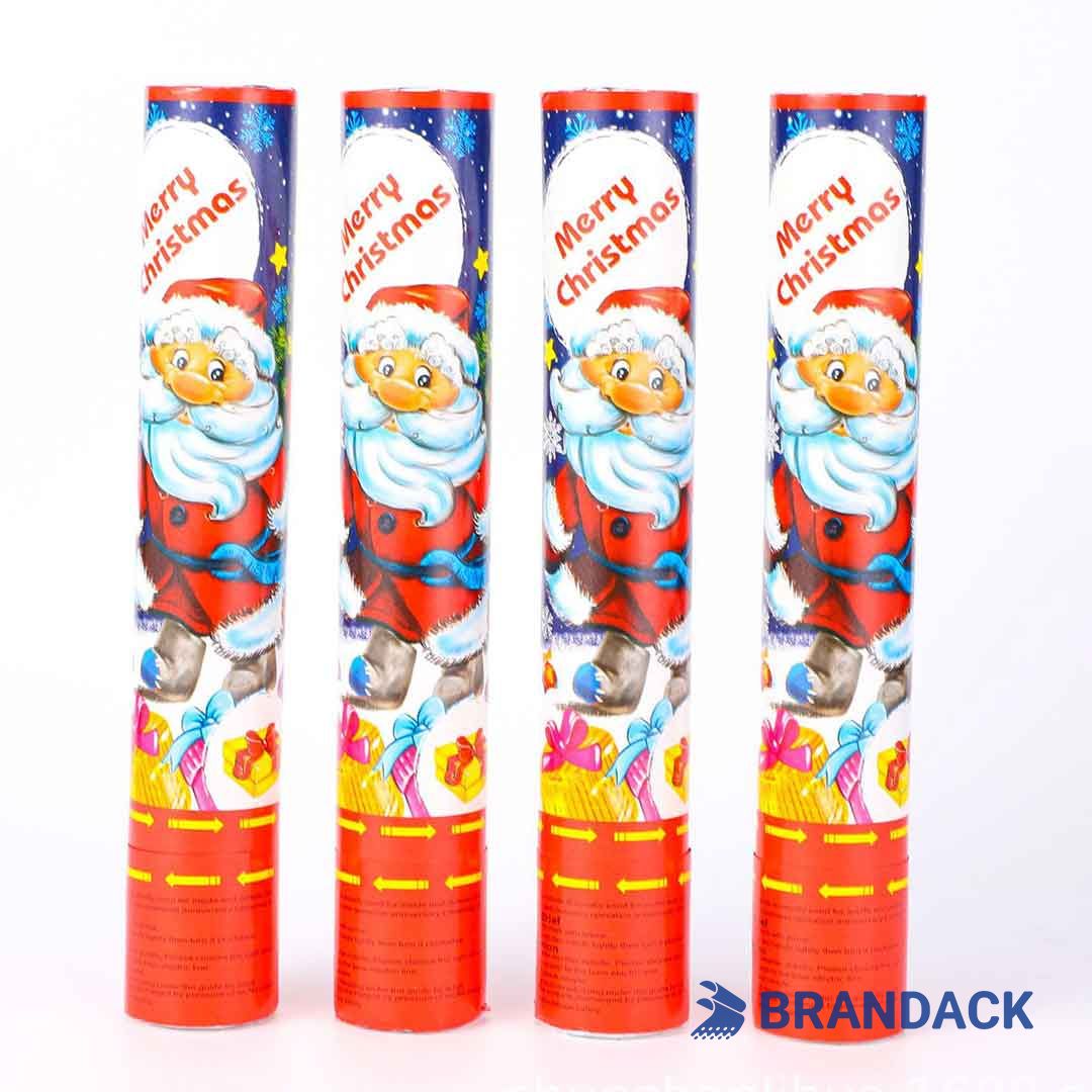 Custom Unique Christmas Poppers with Design Service