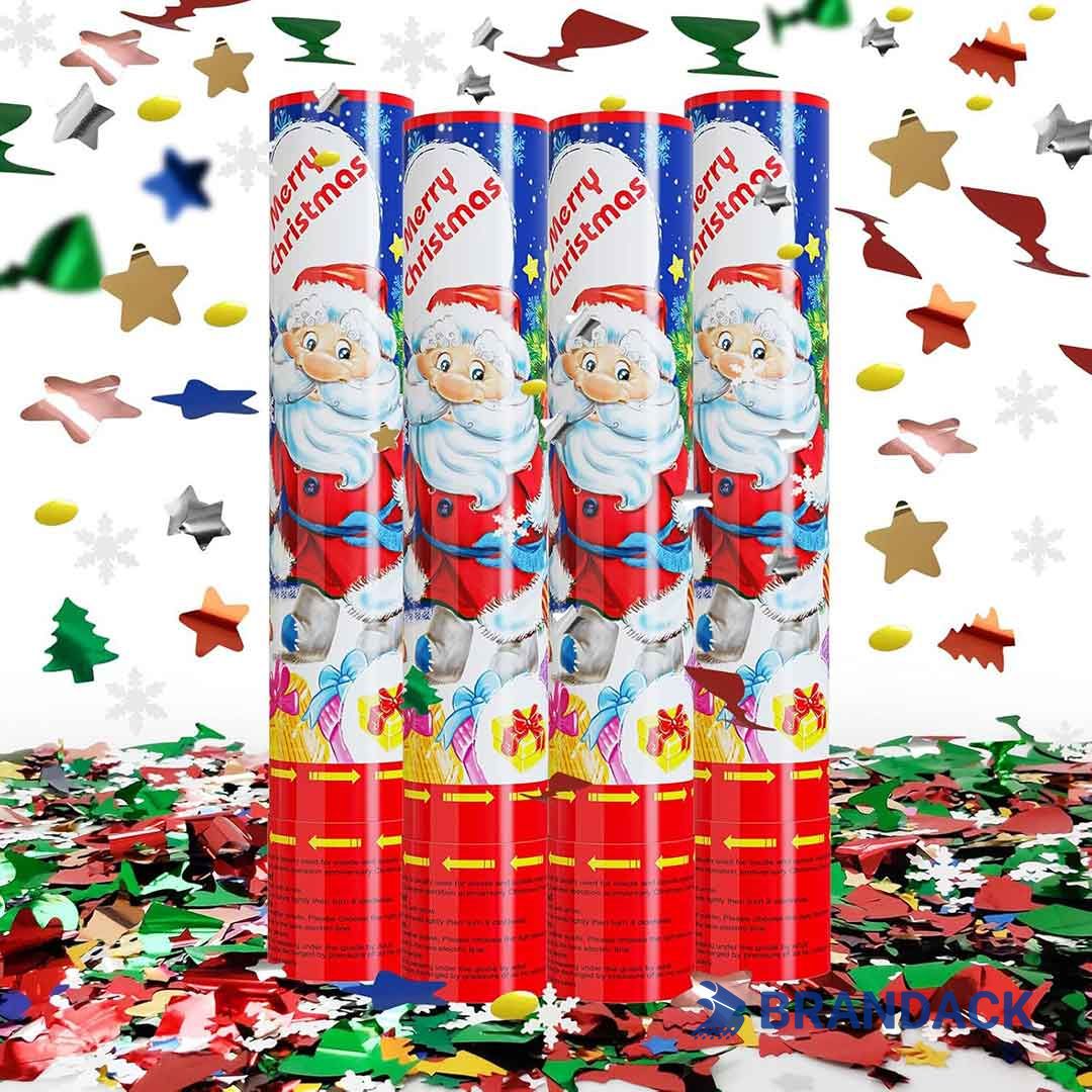 christmas confetti cannon
