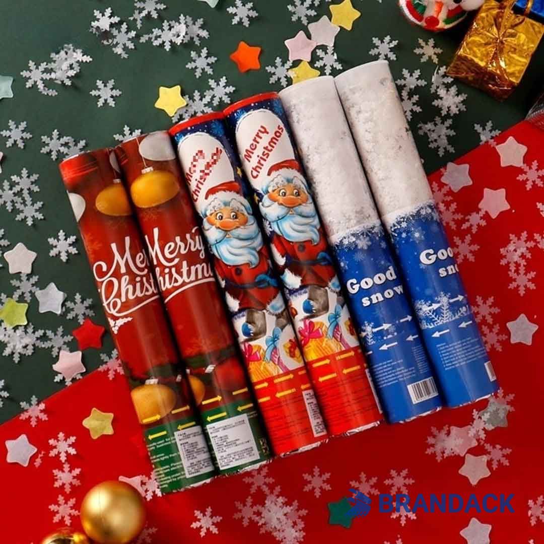 custom party poppers