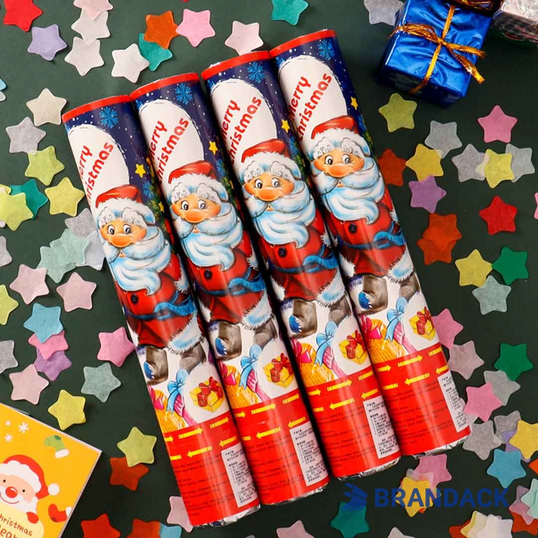 party poppers for christmas
