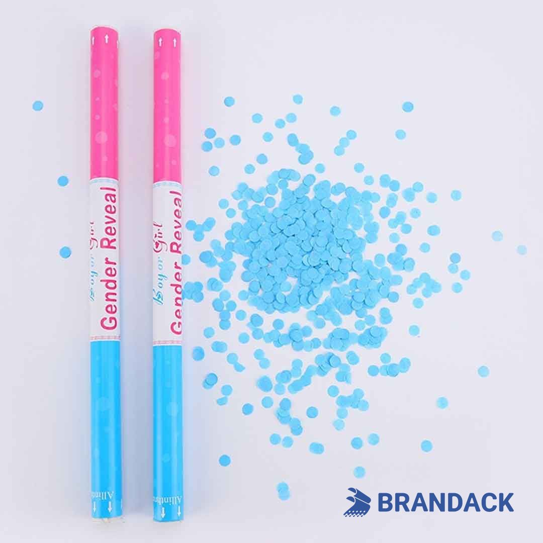 blue gender reveal cannon