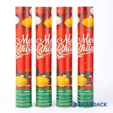 Custom Christmas Confetti Cannons - Party Poppers for Christmas
